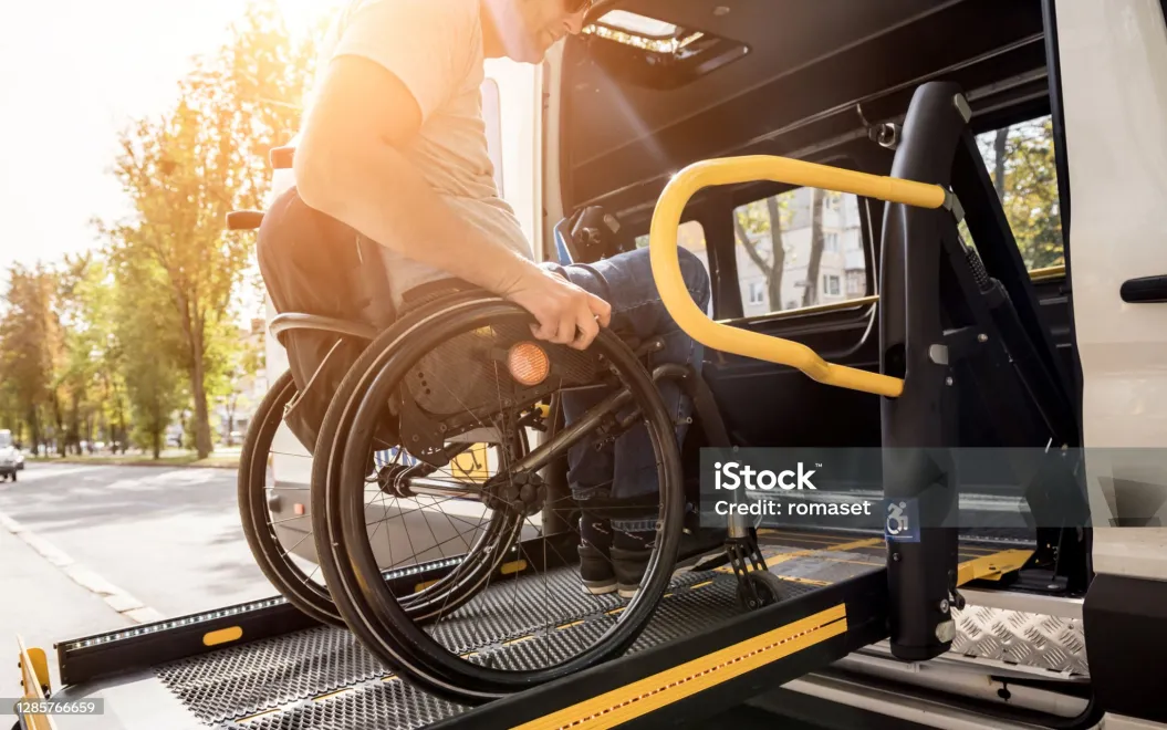 Behindertenbeförderung